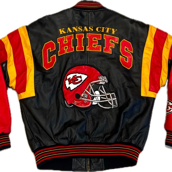 Kansas City Chiefs Leather Coat - Picture 1 of 7